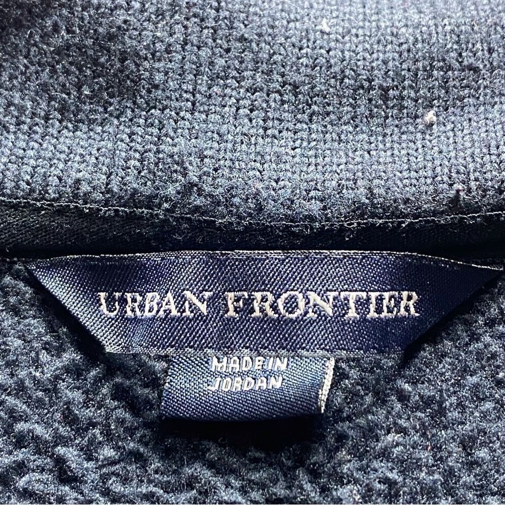 Urban Frontier front Zip Fleece Jacket Size Large - Picture 3 of 11